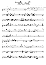 Solo violin arrangement of let it go from disney frozen. James Bay Hold Back The River Sheet Music Epic Sheet Music