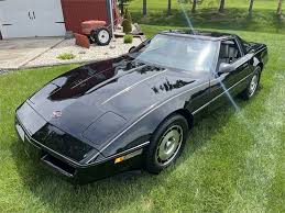 Image result for Black 1985 Corvette