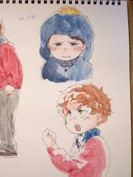 It Looks Angry As It Is Painted With Bad Quality Paint South Park Anime South Park Fanart Creek South Park