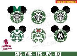 Download Disney Starbucks Coffee Logo Bundle Svg Dxf Png Mickey Mouse Cut