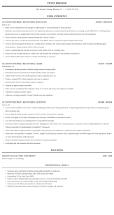 Accounts Payable Receivable Resume Sample Mintresume
