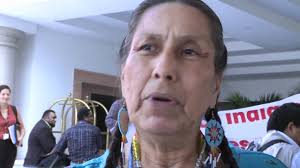 Casey Camp-Horinek Ponca Nation of Oklahoma at COP16 in Cancun, Mexico