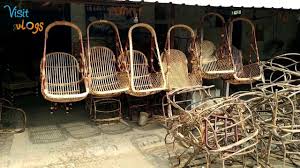 Director's chair natural solid wood frame. Cane Swing Chairs Making Can Chair Cane Furniture Youtube