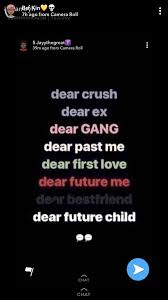 Dear Gang I M Gaay Snapchat Story Questions Snapchat Questions Snapchat Question Game