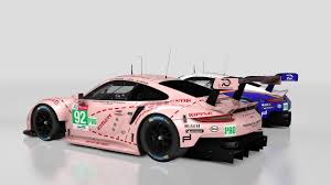 Porsche 911 Rsr Wec 2018 Pink Pig Rothmans Le Mans 24h 4k Works Team Skins Racedepartment