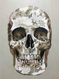Skull By Gerard King Skull Artwork Cartoon Art Styles Skull Painting