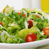 Noodles lettuce cucumber peppers onion and strawberries can l.make a salad with this. 3