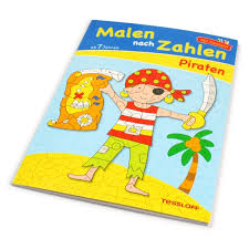 Wood framed paint by numbers kits for children is a very simple and fun project for beginners, perfect for children who love to paint with any skill. Malen Nach Zahlen Piraten