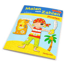 Die kinder malen einfach die. Malen Nach Zahlen Piraten