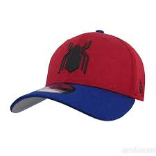 Marvel Spider Man Homecoming Shadow Logo New Era 39thirty Stretch Fit Cap