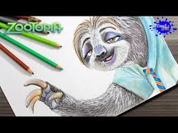 Drawing Zootopia L How To Draw Flash Zootopia L Como Dibujar A Flash Zootopia Flash Zootopia Zootopia Drawings