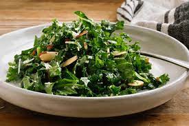 Lemon Garlic Kale Salad Recipe Recipe Garlic Kale Kale Salad Recipes