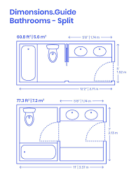 More images for bathroom dimensions » Geteilte Badezimmer In 2021 Bathroom Dimensions Bathroom Floor Plans Bathroom Plans