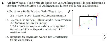 2 die ideale gasgleichung ideale gase: Berechnung Von Warme Und Arbeitsbetragen Physikalische Chemie Schule Technik Technologie