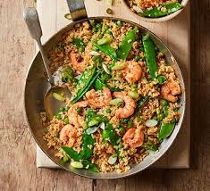 Prawn Fried Rice Recipe In 2020 Prawn Fried Rice Bbc Good Food Recipes Prawns Fry