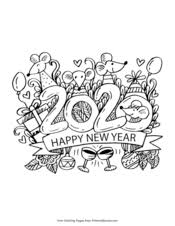 Explore 623989 free printable coloring pages for you can use our amazing online tool to color and edit the following lunar new year coloring pages. Chinese New Year Coloring Pages Free Printable Pdf From Primarygames