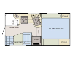 Truck Camper Floor Plans Adventurer Rv Floor Plans Travel Trailer Floor Plans Truck Camper