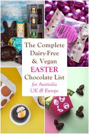 The quality makes all the difference, these eggs are huge and dense and have a gold. The Big Dairy Free Easter Chocolate List For Australia Uk Europe Dairy Free Easter Chocolate Dairy Free Kitchen