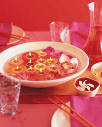 Floating Candle Centerpiece