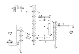 Silo Design For 5000 Ton Grain Storage Steel Silo Flow Chart From Www Cnsilos Com Grain Storage Silos Technical Drawing