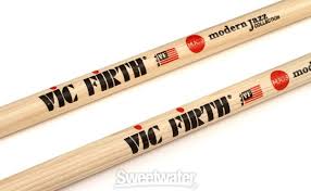 Vic Firth Modern Jazz Collection Hickory Drumsticks Size 3