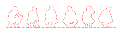 People Crouching Squatting Dimensions Drawings Dimensions Com Free for commercial use no attribution required high quality images.