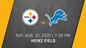 @gagnon on how a qb drought could cause problems for the steelers📲. Pittsburgh Steelers Vs Detroit Lions 2021 Preseason Heinz Field In Pittsburgh Pa