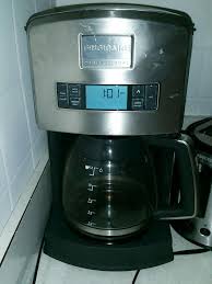 1.0 out of 5 stars based on 1 product rating. Frigidaire 12 Cup Coffee Maker Walmart Com Walmart Com