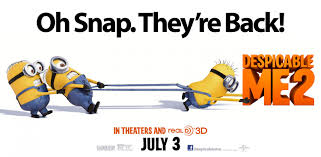 Check out the first trailer! Despicable Me 2 The Minions Are Back Teaser Trailer
