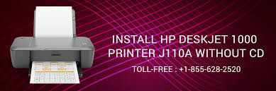 How To Install The Hp Deskjet 1000 Printer J110a Without Cd By 123 Hp Com Support Medium