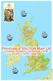 Printable road map of ireland. 08 Ireland Cities Vector Maps