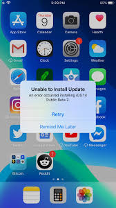 Unable To Install Ios 14 Public Beta 2 On An Iphone 6s Plus Iosbeta