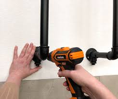 Ich habe für meine essecke im. Handtuchhalter Aus Rohren Selber Bauen Globus Baumarkt