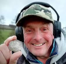 I won a metal detector in raffle and then dug up £23k hoard of silver coins  within months