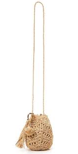 Hat Attack Raffia Pouchette Bag Bags Raffia Crochet Knitted Bags