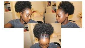 It is simple and easy, and you will need all of five minutes to get this right. Cute Puff Hairstyles For Short Natural Hair Novocom Top