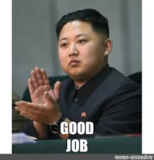 When someone says something they just found out, but you already knew. Meme Good Job All Templates Meme Arsenal Com