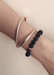 Black And Gold Bracelet Womens Rose Gold Leather Bracelet Shady Rose Gold Leather Bracelet For Women Rose Gold Jewelry Minimalist Bracelet Black Onyx Bracelet Gold Bracelet For Women Gold Leather Rose Gold Jewelry