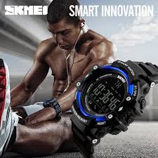 Tiean Skmei 1226 Sport Waterproof Bluetooth Smart Watch Phone Mate For Smartphone Blue Be Sure To Check Out This Awesome Product Huawei Watch Sport Watches Smart Watch