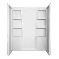 Tub surround alcove bathrooms marble bathtub standing bath bathtubs bathroom full bath. Tub Shower Surrounds Walls At Menards