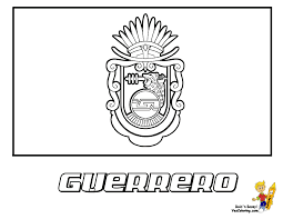 Print your flag with your inkjet or laser printer and let the kids have fun coloring and learning more about mexico. Marvelous Flag Print Out For Mexico States Aguascalientes Zacatecas