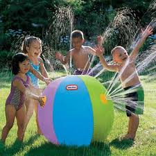 Maybe you would like to learn more about one of these? 75cm Pvc Inflatable Ball Sprinkler Water Spray Toy Outdoor Party Backyard Pool Sand Water Toys Toys Hobbies