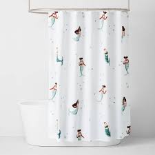 Shop unique mermaid shower curtains from cafepress. Mermaid Shower Curtain Pillowfort Target