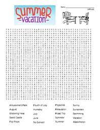 We would like to show you a description here but the site won't allow us. Summer Vacation Word Search Worksheets Teaching Resources Tpt
