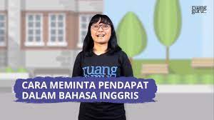 Berikut merupakan rpp bahasa inggris kelas 9 k13 revisi 2018/2019 semester 1 dan 2, bagi para bapak/ibu guru yang membutuhkan silahkan didownload link dibawah ini secara gratis: Video Ruangguru Ruangbelajar Bahasa Inggris Xi Sma Asking For Opinion Bimbel Online Youtube
