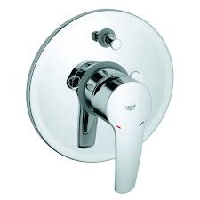 Wer sich die freistehende badewanne offen halten will, kann beim bauen die passenden leitungen verlegen und stilllegen. Grohe Eurostyle Unterputz Fertigmontageset Wannen Armatur Chrom Ins