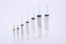 What are types of syringes?