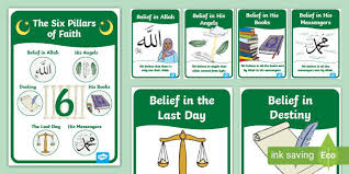 These pillars are very important and hold heavy weight. The Six Pillars Of Faith Display Posters