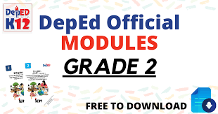 It is now available in a google slide format. Deped Official Modules For Grade 2 Deped Click