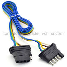 Shop with afterpay on eligible items. China Trailer Wiring Kit 4 Flat 5 Flat Trailer Wiring Harness Extension Connector Trailer Light Kit 4 Or 5 Wire Plug Connector For Utility Trailer Lights China Trailer Plug Wiring Harness